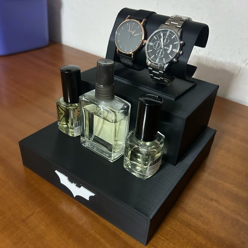 Watch and perfume organizer stand new with custom logo, 3D printed