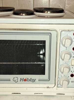 Electric oven type Hobby used, 3 burners working
