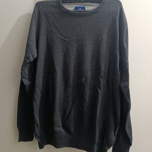 Tom Tailor gray men's sweater like new, size large