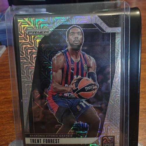 2024-25 Panini Prizm EuroLeague Basketball Card #153 Mojo Prizm Parallel, Trent Forrest