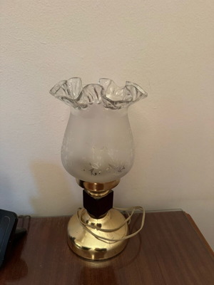 Portatif table lamps used, set of two