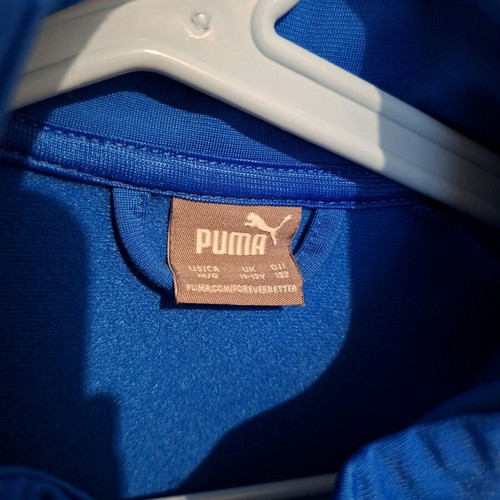 Puma kids sports jacket and tracksuit like new, blue/black