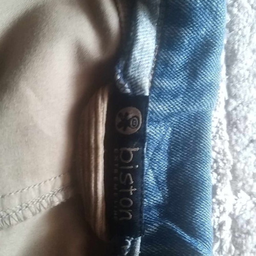 Corduroy jacket in excellent condition with denim collar and zipper
