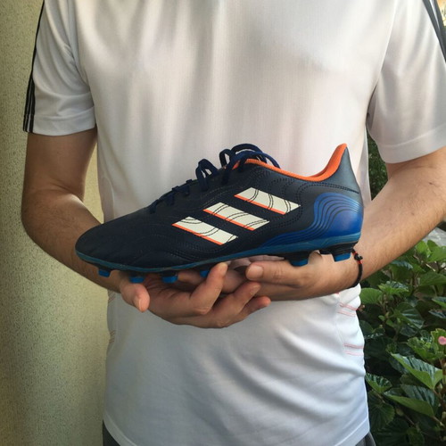 Adidas Copa.3 FG football shoes like new, blue-orange, size 44