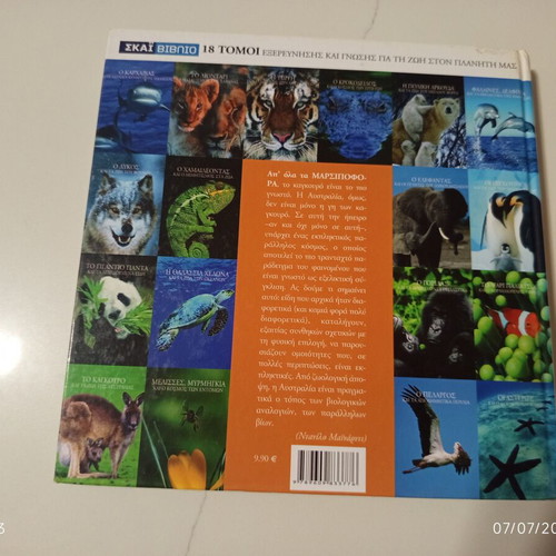 The Encyclopedia of Animals Volume 15 used, Kangaroo and Australian Animals