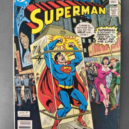 Superman 342 comic used, English language