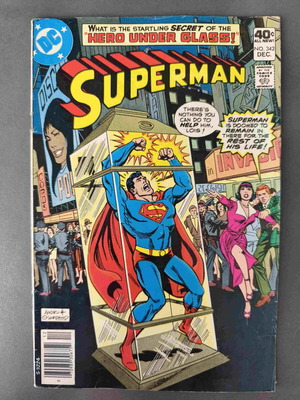 Superman 342 comic used, English language