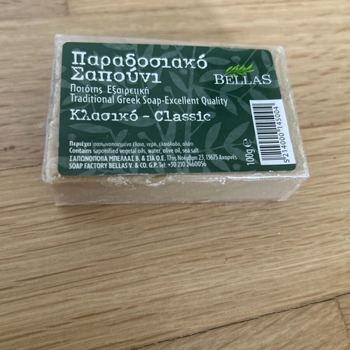 Traditional soap from olive oil new 100gr