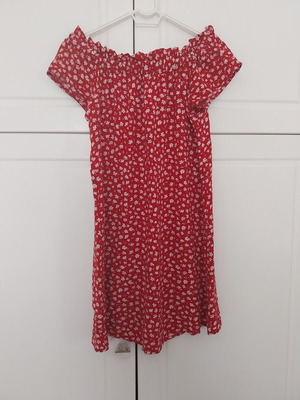 Tally Weijl dress like new, red and white, size S