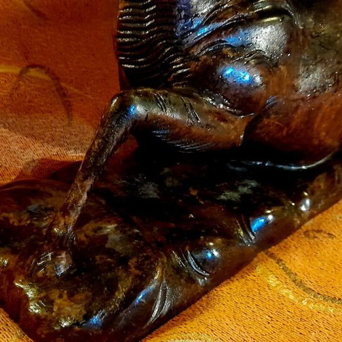 Antique Black Forest Woodcarving Console Used, Brienz Style, 1890–1910