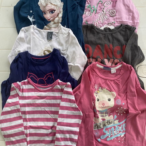 Zara kids long sleeve shirts, pack of 7, ages 2-3