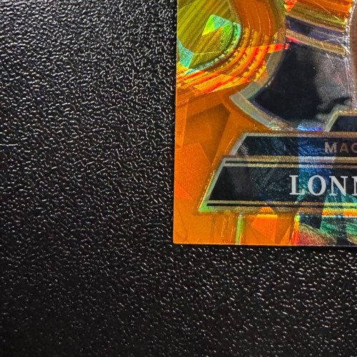 Lonnie Walker IV 2025-26 Panini Select EuroLeague Orange Cracked Ice Prizm Card