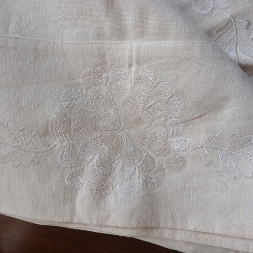 Raxevsky Home tablecloth new with 10 linen and cotton napkins