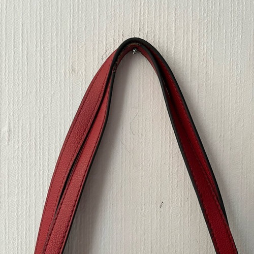 Guess tote bag used, red
