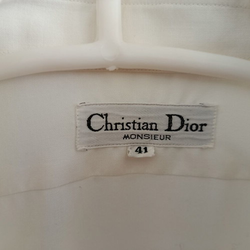 Christian Dior men's dress shirt like new, beige, size 41