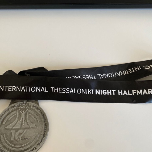 Medal 10th Thessaloniki Night Half Marathon 2022 new