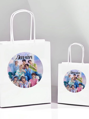 White Stray Kids Gift Bags new, pack of 10