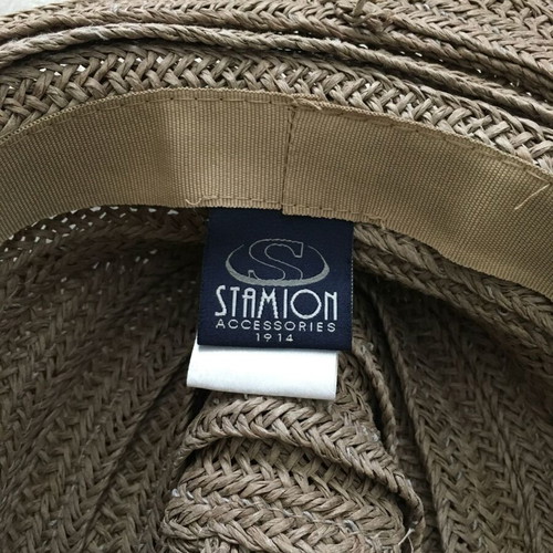 Stamion Panama Hat Made in Greece like new, brown