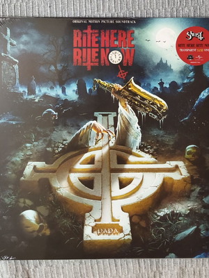 Ghost Rite Here Rite Now O.S.T. 2XLP Transparent Sand vinyl new