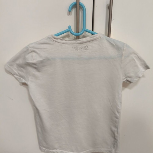 Sinsay Scooby-Doo T-shirt used, size 110 for 4-5 years, white