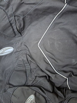 Richa winter motorcycle jacket used, size L, black