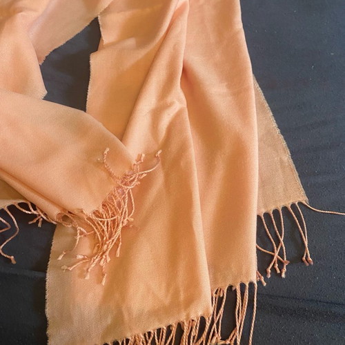 Pink scarf
