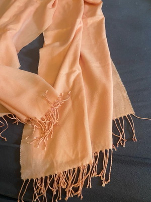Pink scarf