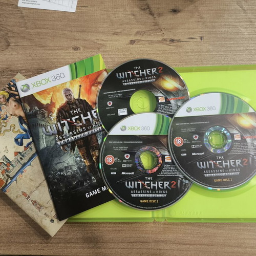 Witcher 2 Assassins of Kings Enhanced Edition Xbox 360 like new English version