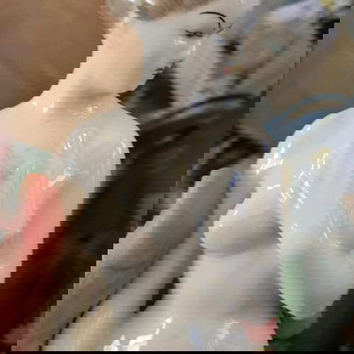 Hollohaza porcelain figurine of a nude woman like new