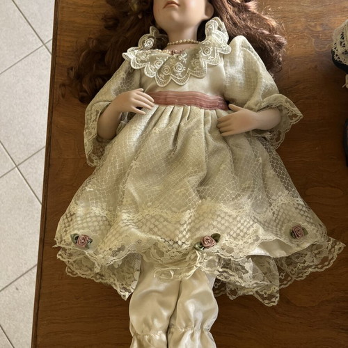 Vintage porcelain doll