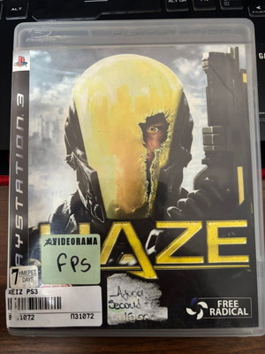 Haze PlayStation 3 video game used, shooting genre