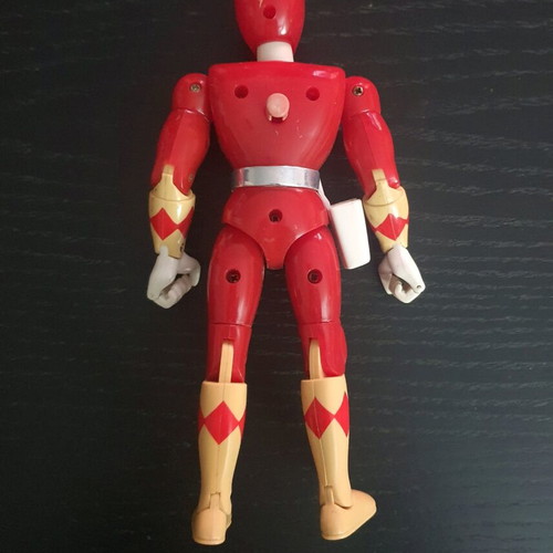 Red Kicking Power Ranger used 20cm from Mighty Morphin Power Rangers 1994