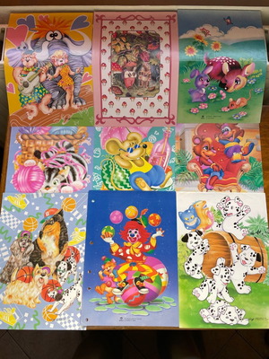 Αλληλογραφίες μεταχειρισμένες πακέτο δεκαετίας 90 με δώρο χαρτοπετσέτες