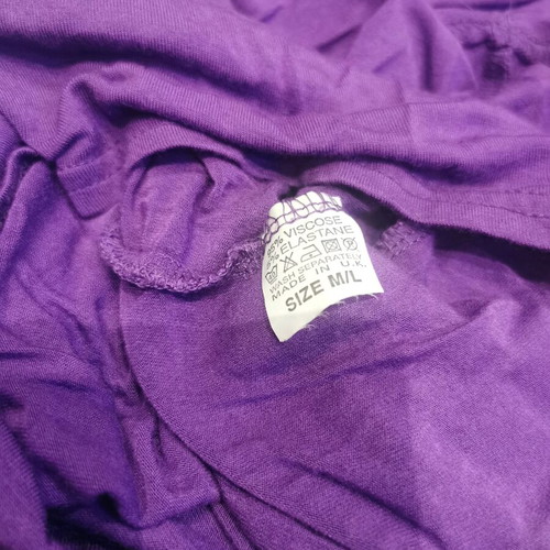 Long dress M/L like new, purple