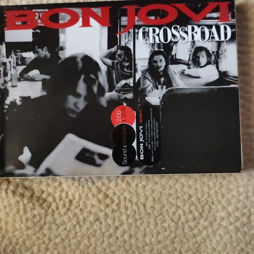 Bon Jovi Crossroad 2CD+DVD like new, rock