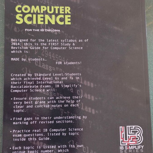 Computer Science Study and Revision Guide New for IB