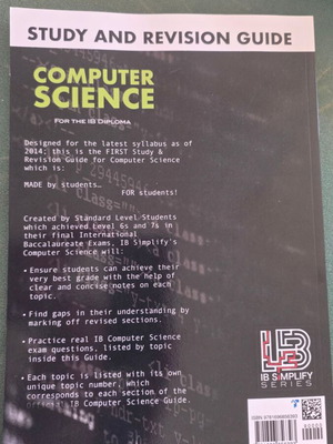 Computer Science Study and Revision Guide New for IB