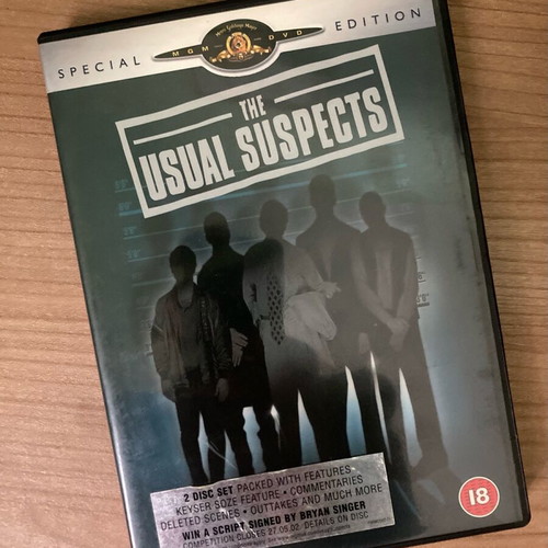 The Usual Suspects Special Edition DVD like new, 2-disc set, English audio
