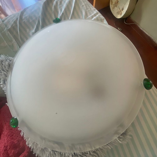 Ceiling light white plafonnier 40 cm like new