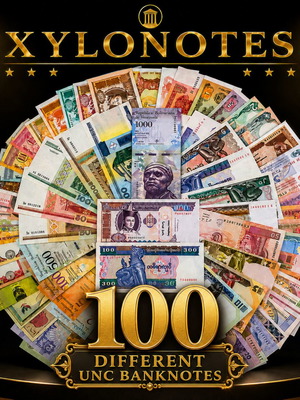 100 Different Uncirculated Banknotes