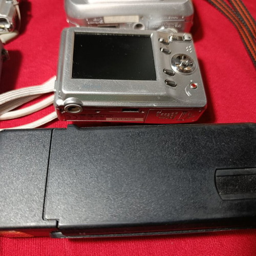 Various cameras used, pack of 8