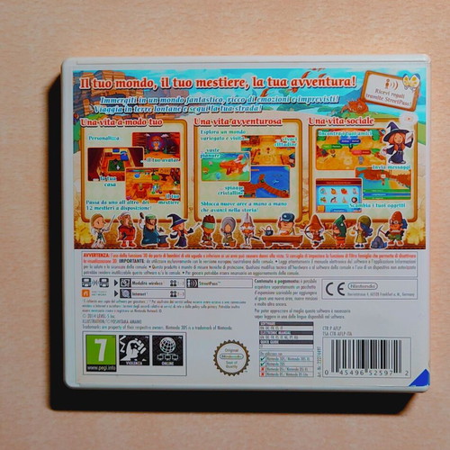Fantasy Life Nintendo 3DS game used, RPG simulation