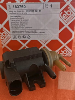 Βαλβίδα turdo για όλα τα 1.2 TDI Group VAG 03P131051C σαν καινούργιο