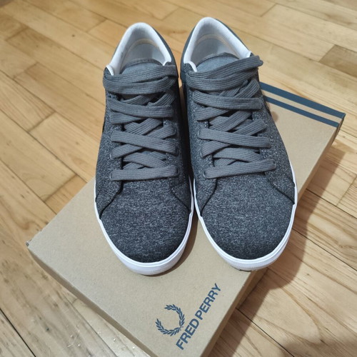 Fred Perry casual shoes like new, size 42, grey