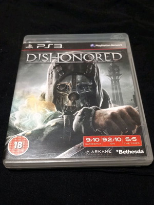 Dishonored PS3 like new, complete with manual