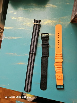 Watch Straps 24 mm pack new