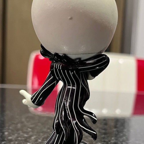 Disney The Nightmare Before Christmas 4" Jack Skellington Glow Head like new