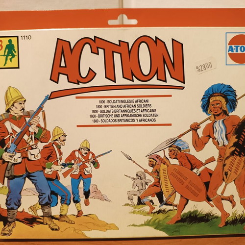 A-TOYS ESCI 1983 Military Figures 1:72 Scale Like New