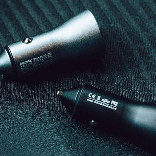 Remax RCC107 car charger new with USB and USB-C ports