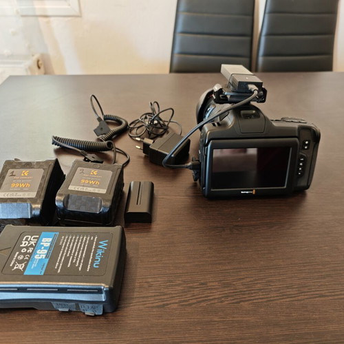 Blackmagic 6K G2 camera body like new with extras